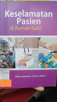 Image of Keselamatan Pasien Di Rumah Sakit