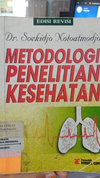 Image of Metodologi Penelitian Kesehatan